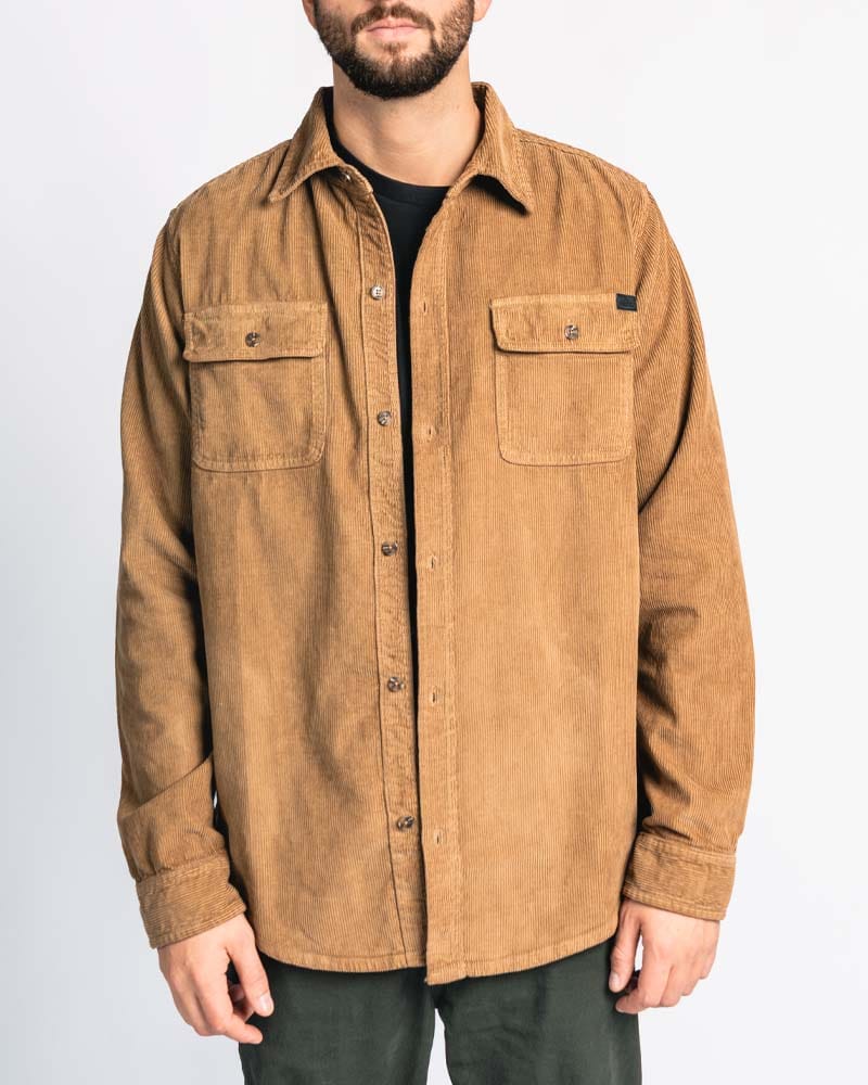 CORDUROY CAMEL FRONTAL