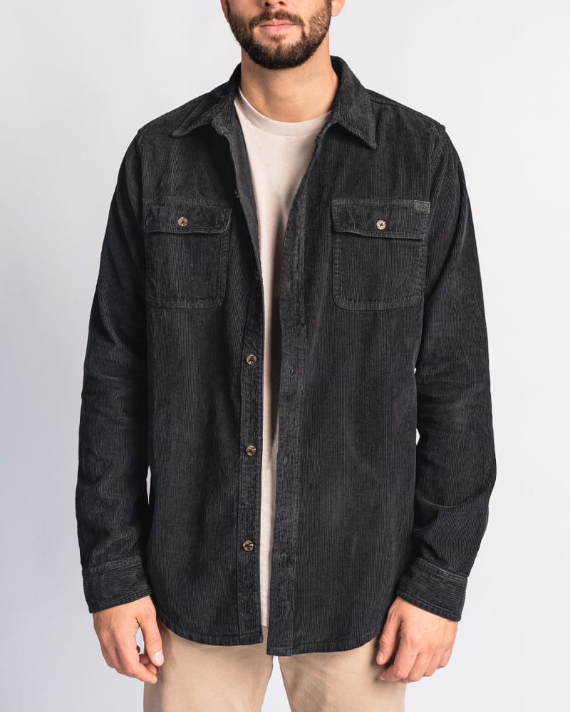 CORDUROY NEGRO FRONTAL