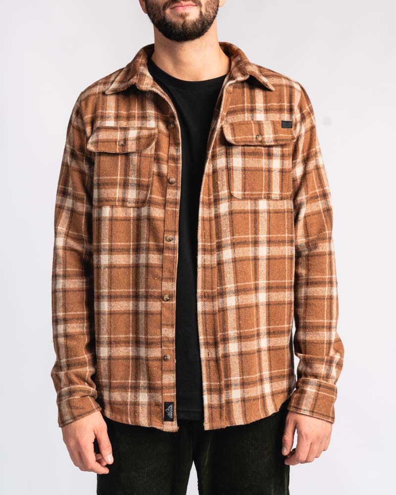 Camisa Ridge — Camel