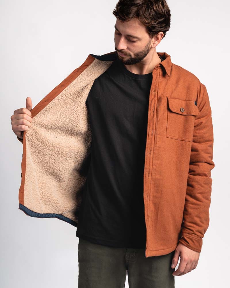 Casaca Flannel Sherpa — Caral
